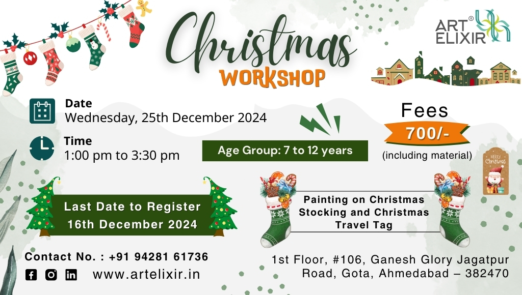 Christmas Workshop | Art Elixir